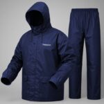 100% Waterproof Raincoat with Pant Premium Unisex Rain Suit