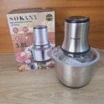 Sokany Chopper With Steel Body