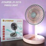 JYSUPER 2215 Rechargeable Fan & Light