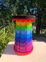 Outdoor Portable Rainbow Folding Chair