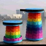 Outdoor Portable Rainbow Folding Chair