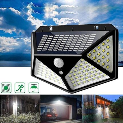 LED Bright Outdoor Solar Lights | Motion Sensor | Waterproof | 2200mAh