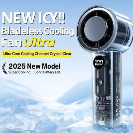 X05 Portable Ice Cooling Turbine Fan
